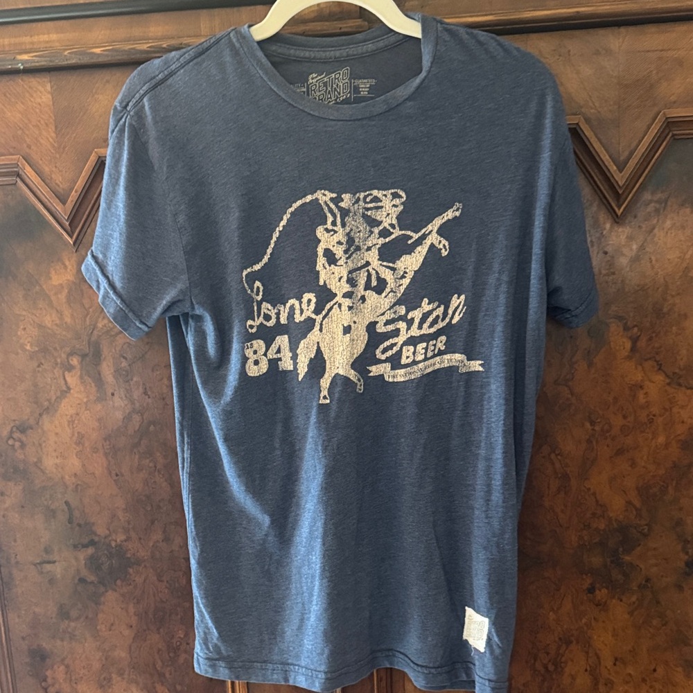 Original Retro Brand Blue Graphic Tee